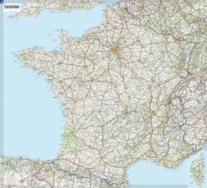 FRANÇA MAPA PLASTIFICAT FRANCE 1M X 1.11M REF. 15721 | 9782067119857 | Llibreria La Gralla | Llibreria online de Granollers