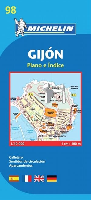 GIJON PLANO E INDICE MICHELIN 2013 | 9782067158504 | VARIOS AUTORES | Llibreria La Gralla | Llibreria online de Granollers