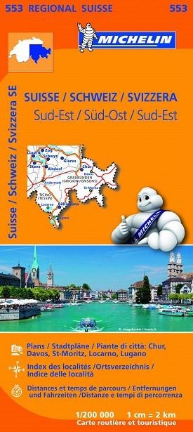 SUIZA SUD-ESTE (MAPA REGIONAL 553) | 9782067183773 | Llibreria La Gralla | Librería online de Granollers
