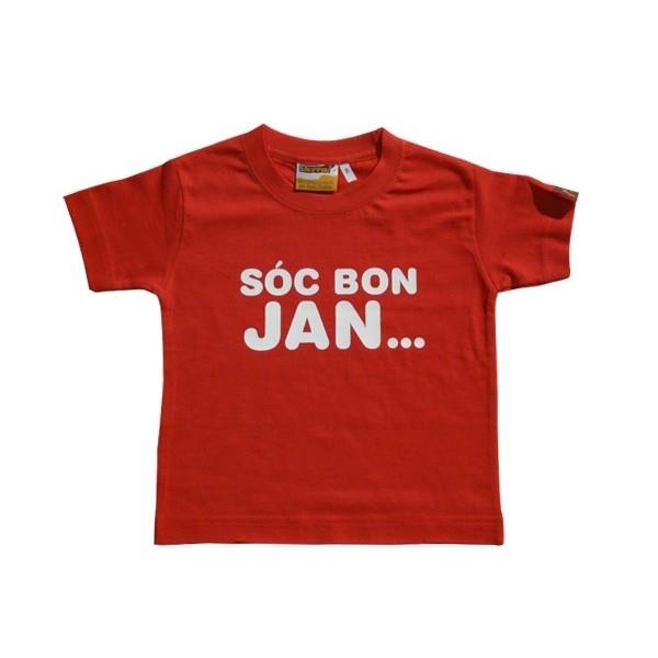 SAMARRETA "SÓC BON JAN" VERMELL T3-4 | LG2661 | Llibreria La Gralla | Librería online de Granollers