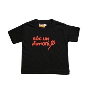 SAMARRETA "SÓC UN DIMONI" NEGRE T3-4 | LG2665 | Llibreria La Gralla | Librería online de Granollers