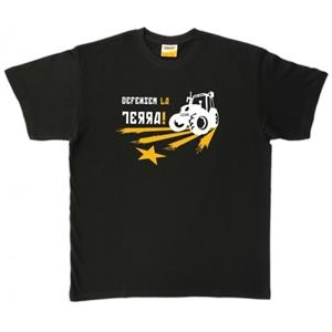 SAMARRETA"DEFENSEM LA TERRA"NEGRE T-XXL | LG2708 | Llibreria La Gralla | Llibreria online de Granollers