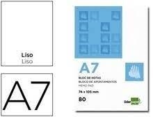 BLOC NOTES A7 LLIS LIDERPAPEL | 8423473104365 | LID10436 | Llibreria La Gralla | Llibreria online de Granollers