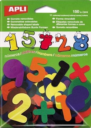 GOMETS AUTOADHESIUS NUMEROS | 8410782122470 | APL12247 | Llibreria La Gralla | Llibreria online de Granollers