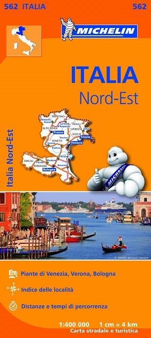 ITALIA NORD EST MAPA REGIONAL MICHELIN 562 (2013) | 9782067183971 | VARIOS AUTORES | Llibreria La Gralla | Librería online de Granollers