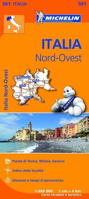 ITALIA NORDOESTE MAPA REGIONAL MICHELIN 561 (2013) | 9782067183933 | VARIOS AUTORES | Llibreria La Gralla | Librería online de Granollers