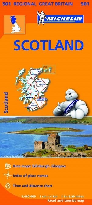 SCOTLAND MAPA REGIONAL GREAT BRITAIN 501 | 9782067183216 | VARIOS AUTORES | Llibreria La Gralla | Librería online de Granollers