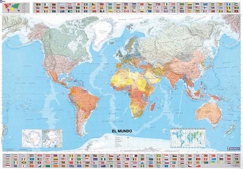 MUNDO, EL (MAPA EN TUBO PAPER) | 9782061009857 | VARIOS AUTORES | Llibreria La Gralla | Llibreria online de Granollers