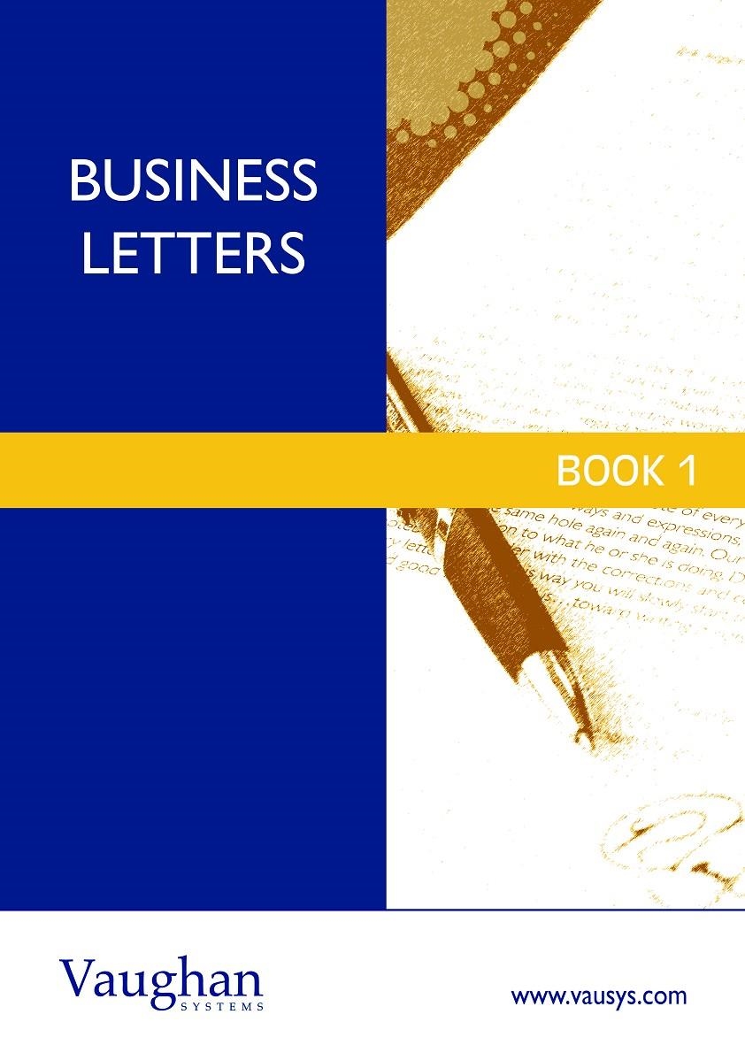 BUSINESS LETTERS BOOK 1 | 9788496469075 | VAUGHAN, RICHARD ADAMS | Llibreria La Gralla | Llibreria online de Granollers