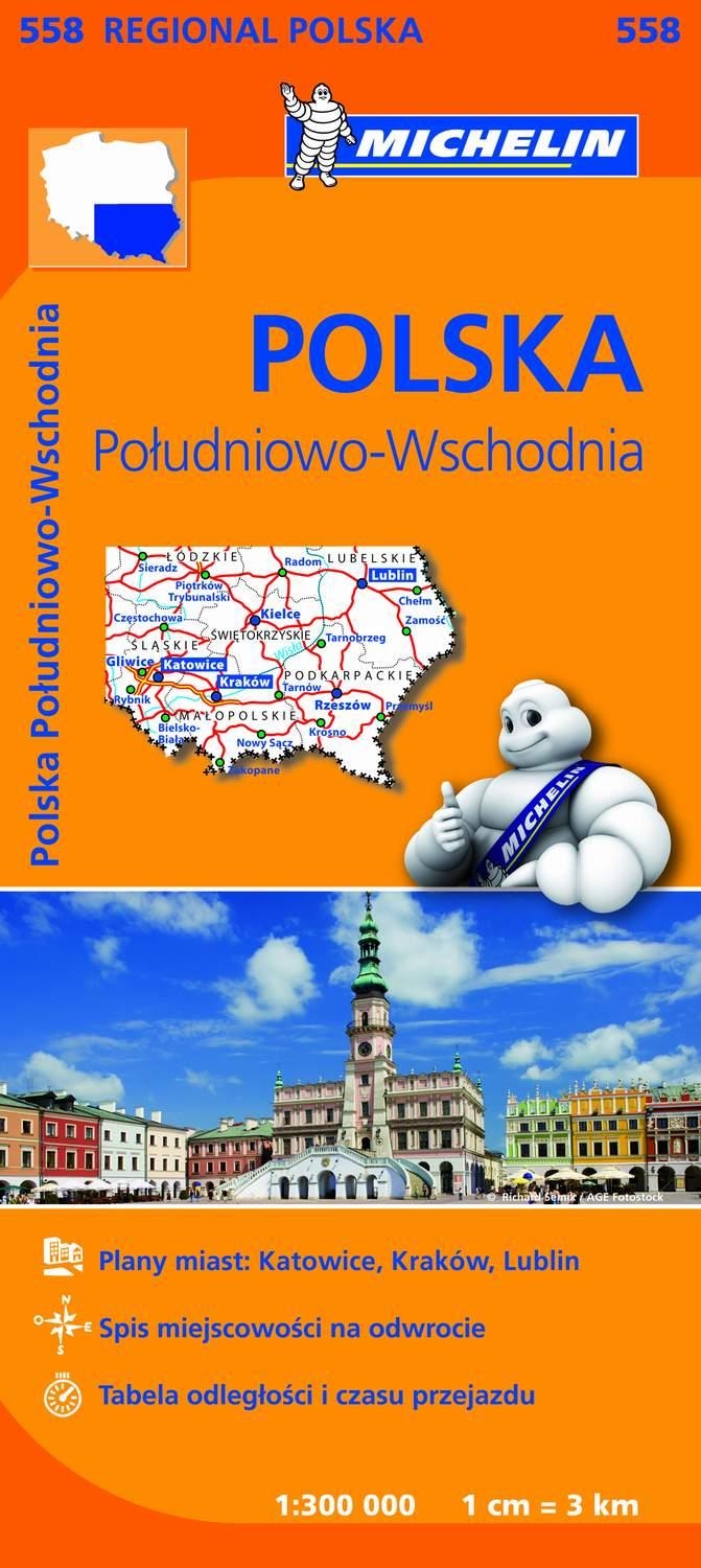 POLONIA SUDESTE MAPA REGIONAL MICHELIN 558 (2013) | 9782067183902 | VARIOS AUTORES | Llibreria La Gralla | Librería online de Granollers
