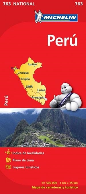 PERÚ (MAPA NATIONAL 763) | 9782067173446 | Llibreria La Gralla | Llibreria online de Granollers