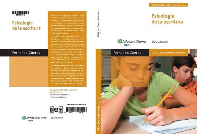 PSICOLOGÍA DE LA ESCRITURA (8ª EDICIÓN) | 9788471979162 | CUETOS, FERNANDO | Llibreria La Gralla | Librería online de Granollers