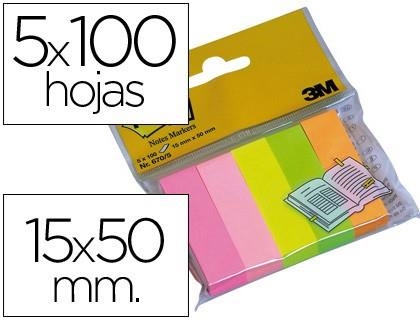 MARCAPAGINES POST IT 3M 5 COLORS | 3134375317160 | 3M6705 | Llibreria La Gralla | Llibreria online de Granollers
