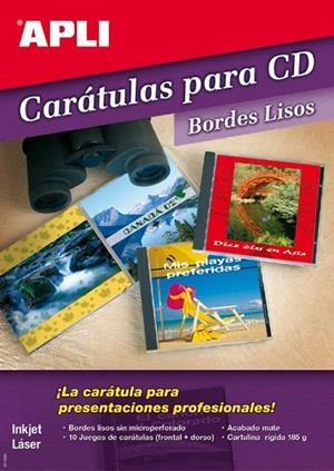 CARATULES CD APLI BORDES LISOS | 8410782106067 | APL10606 | Llibreria La Gralla | Llibreria online de Granollers