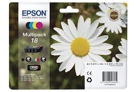 MULTIPACK EPSON 18 4 CARTUTXOS XP30 XP102 XP202 | 8715946518169 | Llibreria La Gralla | Librería online de Granollers