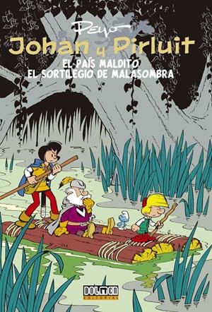 JOHAN Y PIRLUIT. EL PAÍS MALDITO/EL SORTILEGIO DE MALASOMBRA | 9788415932093 | PEYO | Llibreria La Gralla | Llibreria online de Granollers
