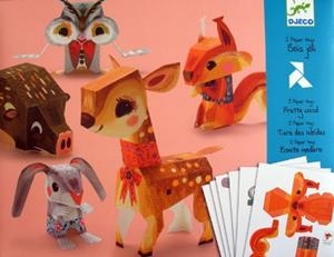 BONITA MADERA. 5 JUGUETES DE PAPEL (DJECO) | 3070900096745 | Llibreria La Gralla | Llibreria online de Granollers