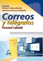 PERSONAL LABORAL DE CORREOS Y TELEGRAFOS TEMARIO VOL II | 9788467657470 | GUILLEN GIL, LUIS IGNACIO | Llibreria La Gralla | Librería online de Granollers