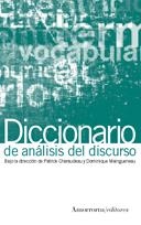 DICCIONARIO DE ANALISIS DEL DISCURSO | 9789505189021 | CHARAUDEAU, PATRICK / MAINGUENEAU, DOMINIQUE | Llibreria La Gralla | Llibreria online de Granollers