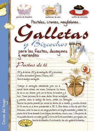 GALLETAS Y BIZCOCHOS | 9788415401131 | MANCINI, PAOLA/ZANONCELLI, ANASTASIA/TODOLIBRO, EQUIPO | Llibreria La Gralla | Librería online de Granollers