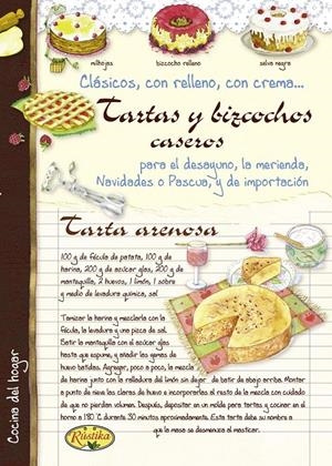 TARTAS Y BIZCOCHOS CASEROS | 9788415401186 | SCUDELOTTI, CHIARA | Llibreria La Gralla | Librería online de Granollers