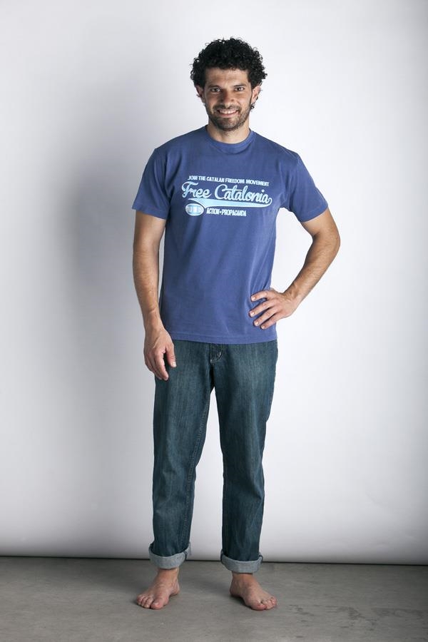 SAMARRETA FREE CATALONIA NOI BLAU MARÍ TALLA XL | LG1512 | FREECATALONIA.ORG | Llibreria La Gralla | Llibreria online de Granollers