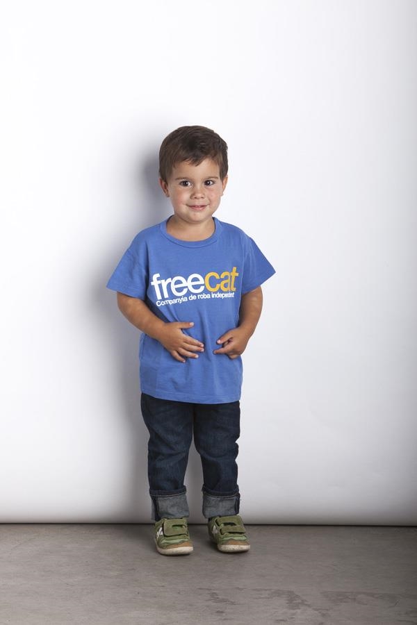 SAMARRETA FREECAT NEN BLAU MALVA TALLA 8-10 ANYS | LG1523 | FREECATALONIA.ORG | Llibreria La Gralla | Llibreria online de Granollers