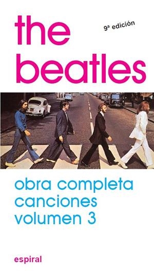 BEATLES.OBRA COMPLETA,CANCIONES VOL. 3 | 9788424506094 | BEATLES, THE | Llibreria La Gralla | Llibreria online de Granollers