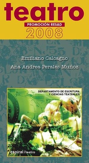 TEATRO. PROMOCIÓN RESAD 2008 | 9788424511777 | CALCAGNO; PERALES | Llibreria La Gralla | Librería online de Granollers