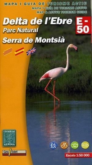 DELTA DE L'EBRE. PARC NATURAL SERRA DE MONTSIA (MAPA GUIA EXCURSIONISTA 1:50.000) | 9788480903028 | Llibreria La Gralla | Llibreria online de Granollers