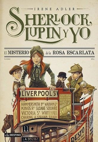 SHERLOCK, LUPIN Y YO 3. EL MISTERIO DE LA ROSA ESCARLATA | 9788408115816 | ADLER, IRENE | Llibreria La Gralla | Llibreria online de Granollers