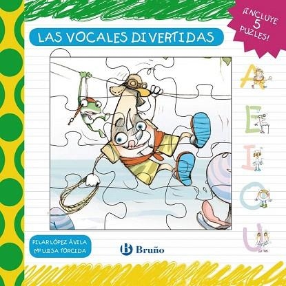 VOCALES DIVERTIDAS - LIBRO PUZLE | 9788421678381 | LÓPEZ, PILAR | Llibreria La Gralla | Llibreria online de Granollers