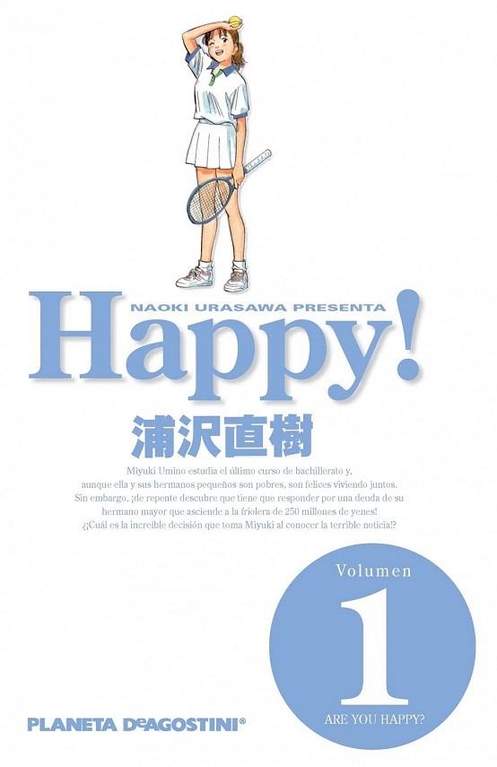 HAPPY 1 | 9788415921004 | URASAWA, NAOKI | Llibreria La Gralla | Librería online de Granollers