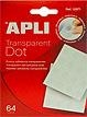 PUNTS ADHESIUS TRANSPARENTS APLI 64 UN | 8410782128717 | APL12871 | Llibreria La Gralla | Llibreria online de Granollers