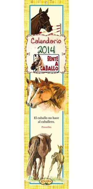 CALENDARIO 2014 GENTE A CABALLO | 9788415401551 | TODOLIBRO, EQUIPO | Llibreria La Gralla | Librería online de Granollers