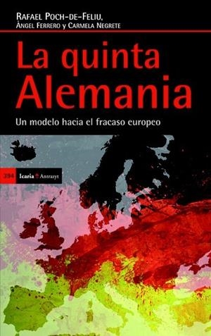 QUINTA ALEMANIA, LA | 9788498885200 | POCH-DE-FELIU FERNÁNDEZ, RAFAEL/FERRERO I BROTONS, ÀNGEL/NEGRETE NAVARRO, MARÍA CARMEN | Llibreria La Gralla | Librería online de Granollers