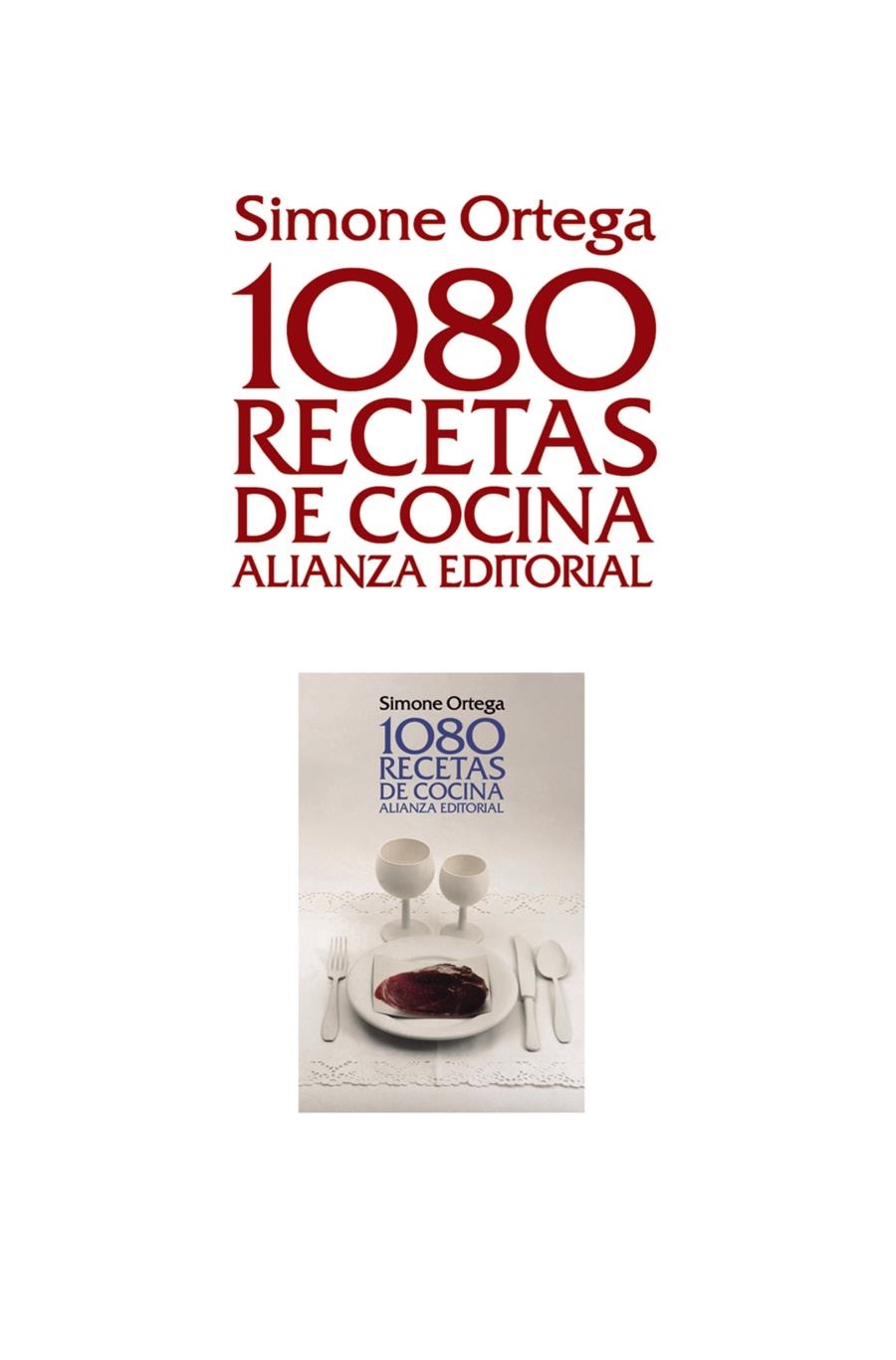 1080 RECETAS DE COCINA | 9788420678696 | ORTEGA, SIMONE | Llibreria La Gralla | Llibreria online de Granollers