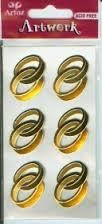 ***STICKER ARTOZ ANELLS BODA DOBLE OR | 7612450970302 | ART18556009 | Llibreria La Gralla | Librería online de Granollers
