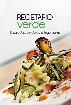 RECETARIO VERDE.ENSALADAS,VERDURAS Y LEGUMBRES | 9788498434385 | Llibreria La Gralla | Librería online de Granollers