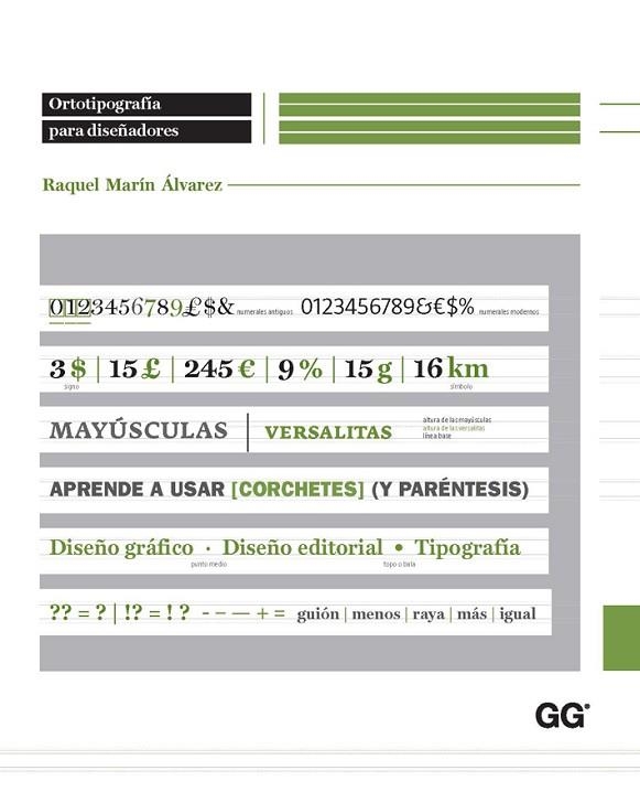 ORTOTIPOGRAFÍA PARA DISEÑADORES | 9788425226038 | MARÍN, RAQUEL | Llibreria La Gralla | Librería online de Granollers