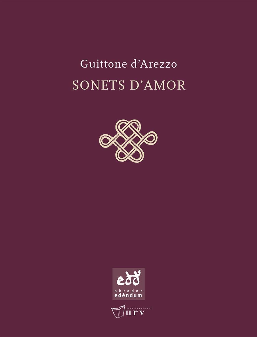 SONETS D'AMOR | 9788493660925 | GUITTONE D'AREZZO | Llibreria La Gralla | Llibreria online de Granollers