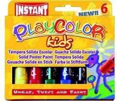 TEMPERA SOLIDA PLAYCOLOR ONE 6 UNITATS | 8414213108118 | INS10811 | Llibreria La Gralla | Llibreria online de Granollers