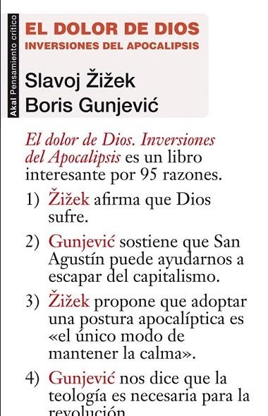 DOLOR DE DIOS, EL | 9788446038641 | ZIZEK, SLAVOJ / GUNJEVIC, BORIS | Llibreria La Gralla | Llibreria online de Granollers