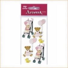 STICKER OSSETS ROSES | 7612450960211 | ART18558009 | Llibreria La Gralla | Librería online de Granollers