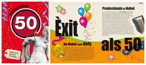 FELICITATS 50. EL LLIBRE DE LES DONES QUE FAN 50 ANYS | 9788492712465 | ROSÉS COLLADO, LAIA | Llibreria La Gralla | Llibreria online de Granollers