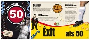 FELICITATS 50. EL LLIBRE DELS HOMES QUE FAN 50 ANYS | 9788496944985 | ROSÉS COLLADO, LAIA | Llibreria La Gralla | Librería online de Granollers