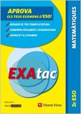 EXATAC 3R ESO MATEMATIQUES | 9788468206523 | AULA D'ESTUDI ASSESSORIA D'ESTUDI S.L. | Llibreria La Gralla | Librería online de Granollers
