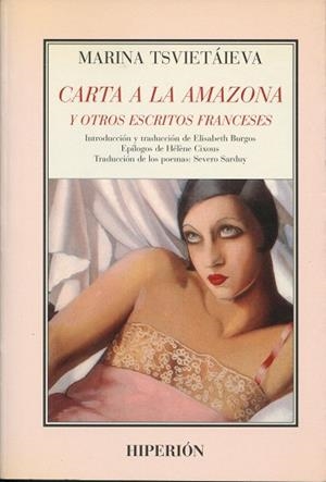CARTA A LA AMAZONA Y OTROS ESCRITOS FRANCESES | 9788475173139 | TSVIETAIEVA, MARINA | Llibreria La Gralla | Librería online de Granollers