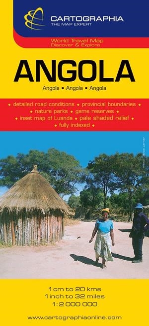 ANGOLA MAPA CARTOGRAPHIA 2012 | 9789633529355 | VARIOS AUTORES | Llibreria La Gralla | Librería online de Granollers
