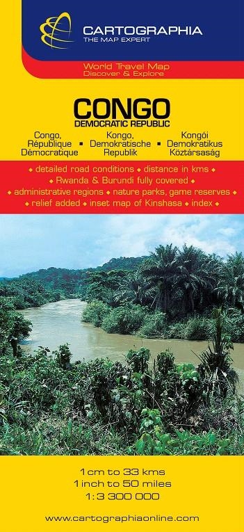 CONGO MAPA CARTOGRAPHIA 2012 | 9789633529751 | VARIOS AUTORES | Llibreria La Gralla | Librería online de Granollers